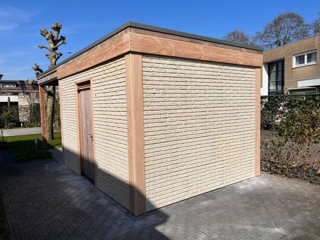 Schuur met INpakt Gevelpanelen